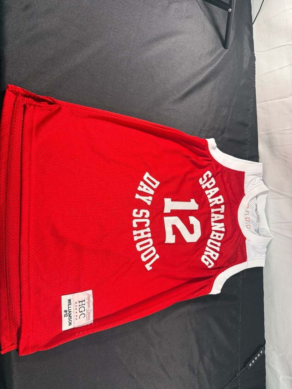 Headgear Classics Zion Williamson Spartanburg Day School Jersey #12